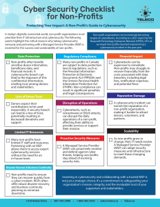 Security Checklist for Non-Profits-1