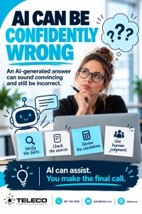 POSTER AI Can Be Confidently Wrong
